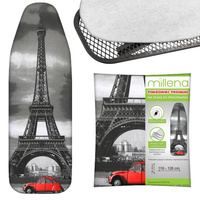 Pokrowiec na deskę do prasowania 120x40, 120x38, 115x35 City Paryż